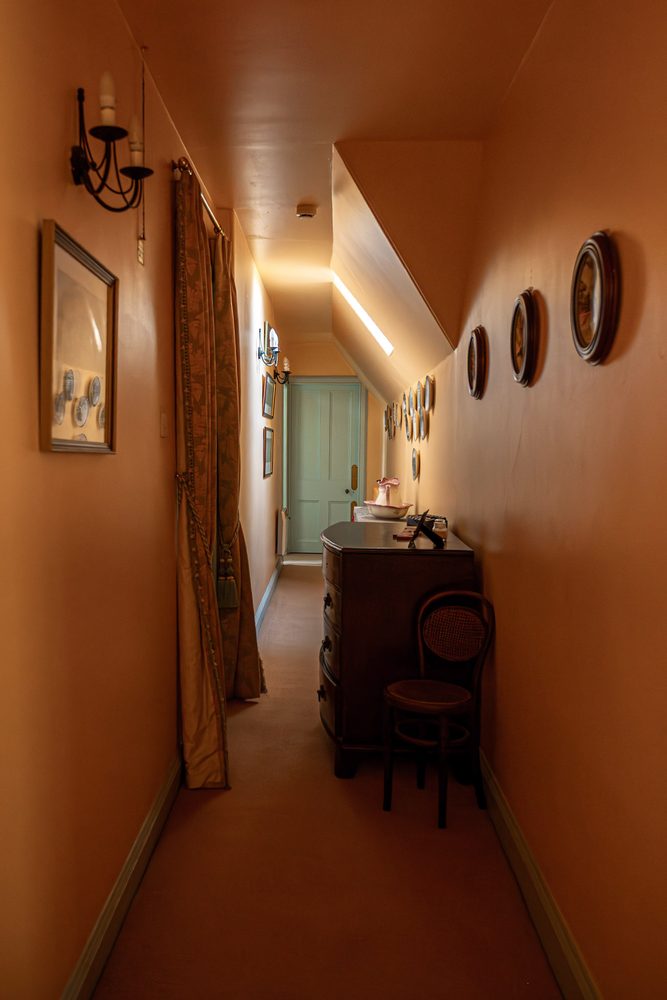 Passage with drawers